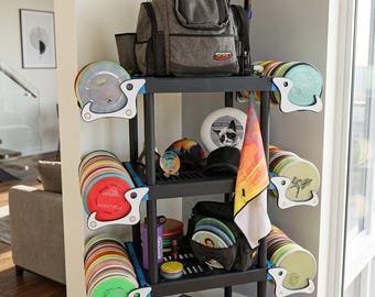 Disc Golf Disc Shelf Add-on: Stores 35 Discs, PLA+ Material