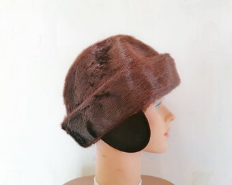Nutria Fur Hat - Etsy