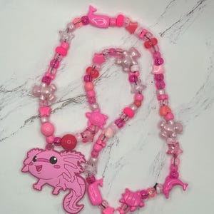 Axolotl Kandi Necklace