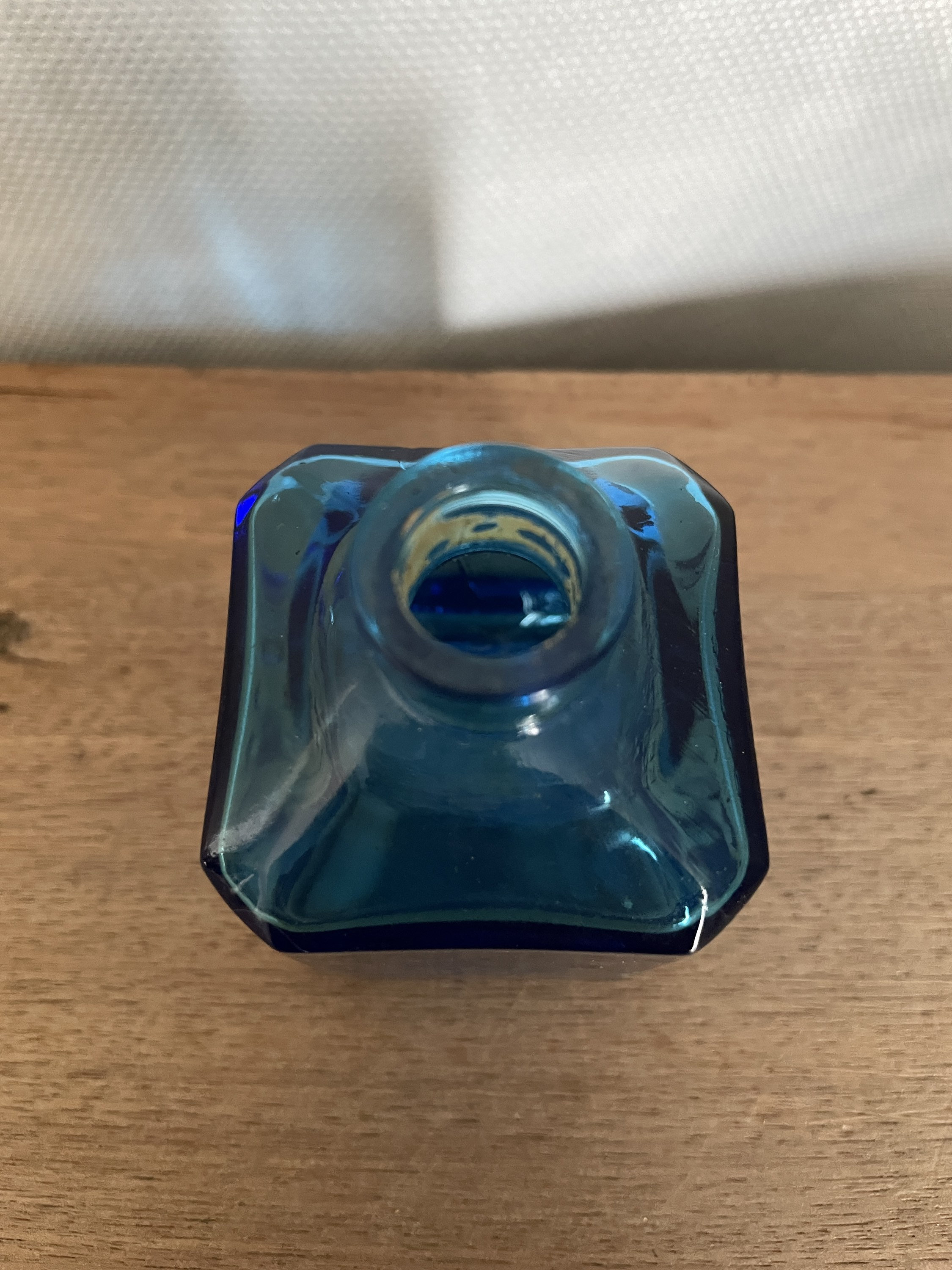 Ink Bottle Glass Ink Bottle Vintage Ink Bottle Office Decor Etsy