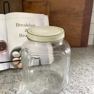 Bocal de cuisine bocal en verre bocal en verre de rangement pour la cuisine Bocal à biscuits