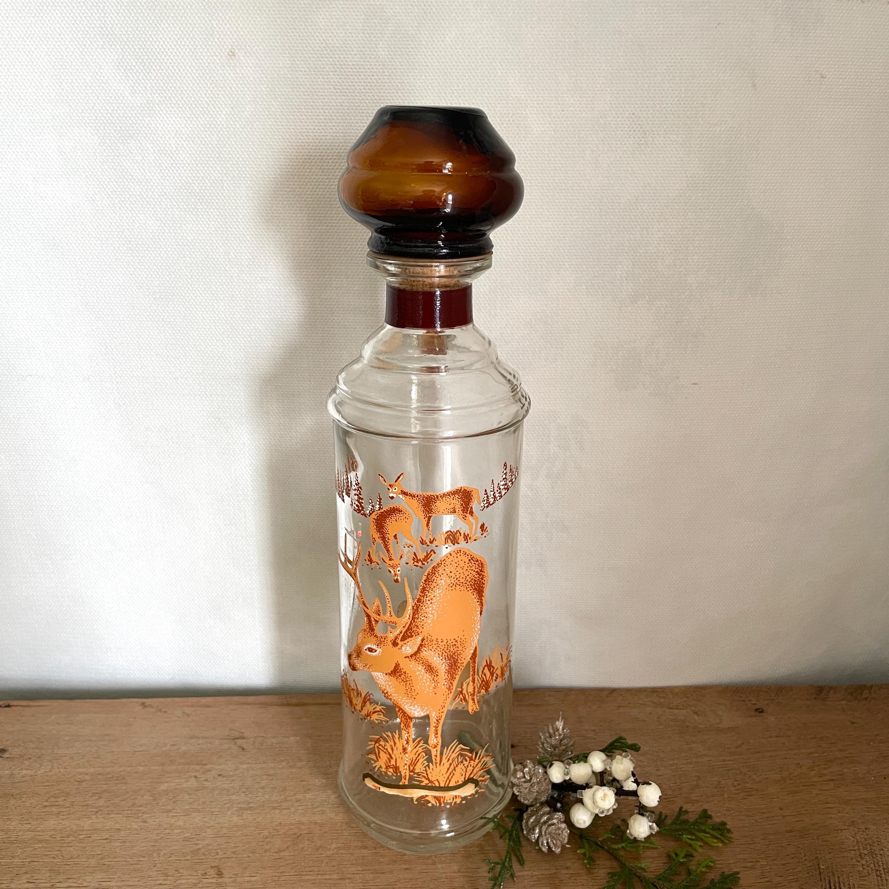 【1969 USA vintage】OLD CABIN ウイスキーボトル 1969 USA vintage】OLD CABIN ウイスキーボトル