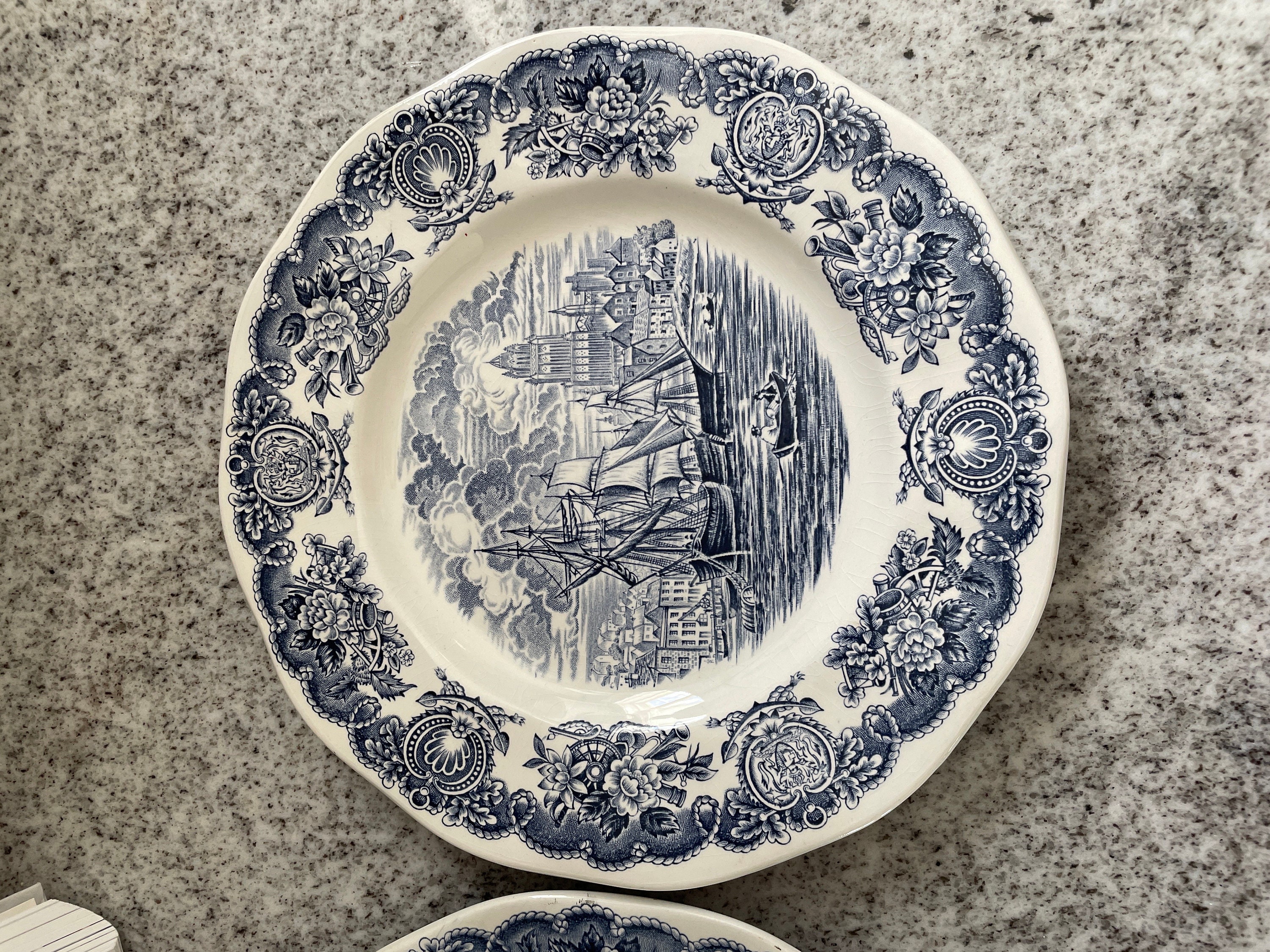 Decorative Plates Set of 2 European Plates, European Plate Decorative Plates Set of 2 European Plates, European Plate