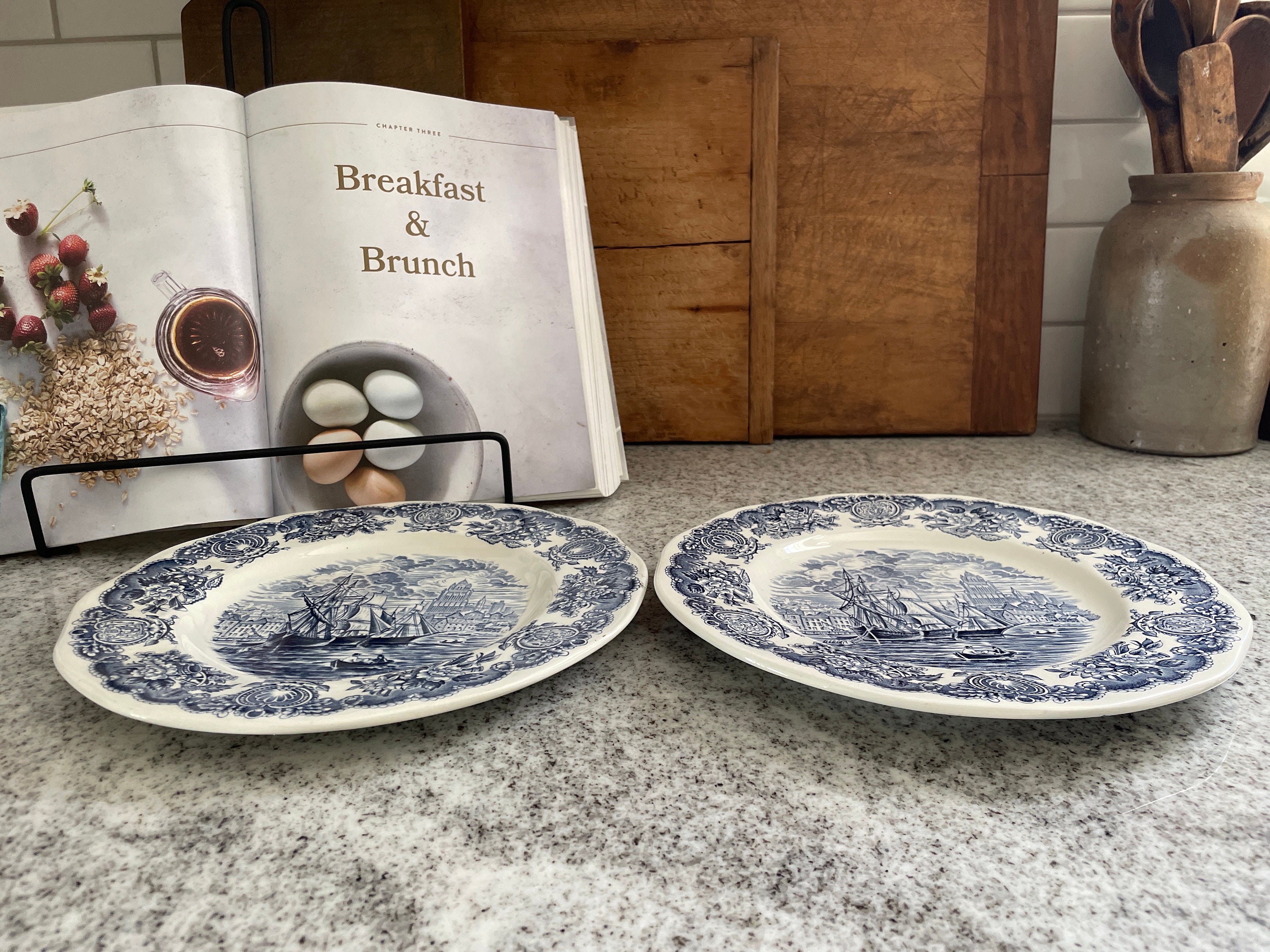 Decorative Plates Set of 2 European Plates, European Plate Decorative Plates Set of 2 European Plates, European Plate