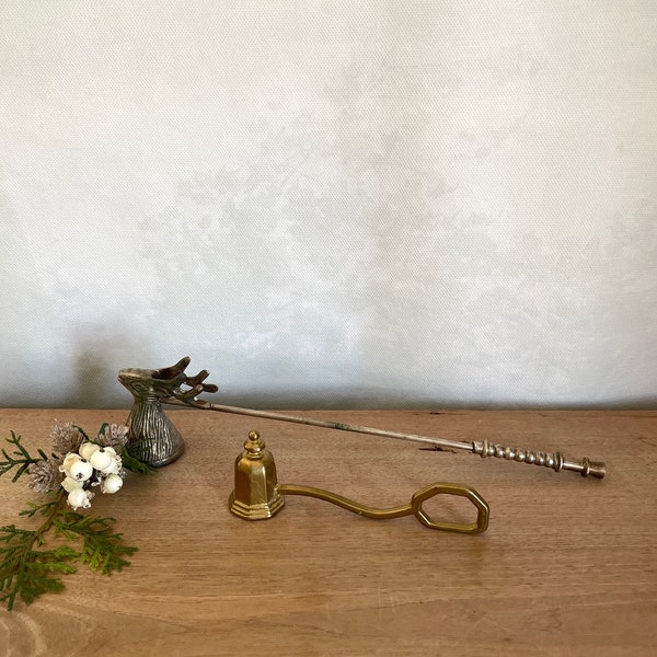 Brass Candle Snuffer Etsy