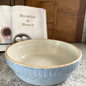 Roseville Pottery Sat Glaze Pottery Bowl Mixing Bowl Hand Crafted Glazed Pottery Bowl Stoneware Large Mixing Bowl Large Salad Bowl Crock