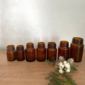 Amber Glass Bottle, Amber Bottle, Vintage Amber Bottle, Vintage Glass Bottle, Vintage Decor, Farmhouse Decor, Antique Decor