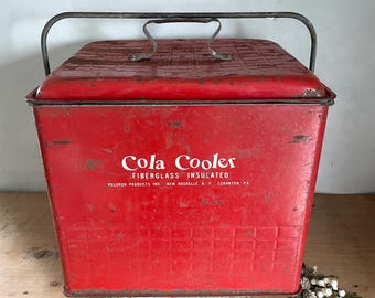 Vintagr Cola Cooler Coca Cola Sammler Coca Cola Memorabilia