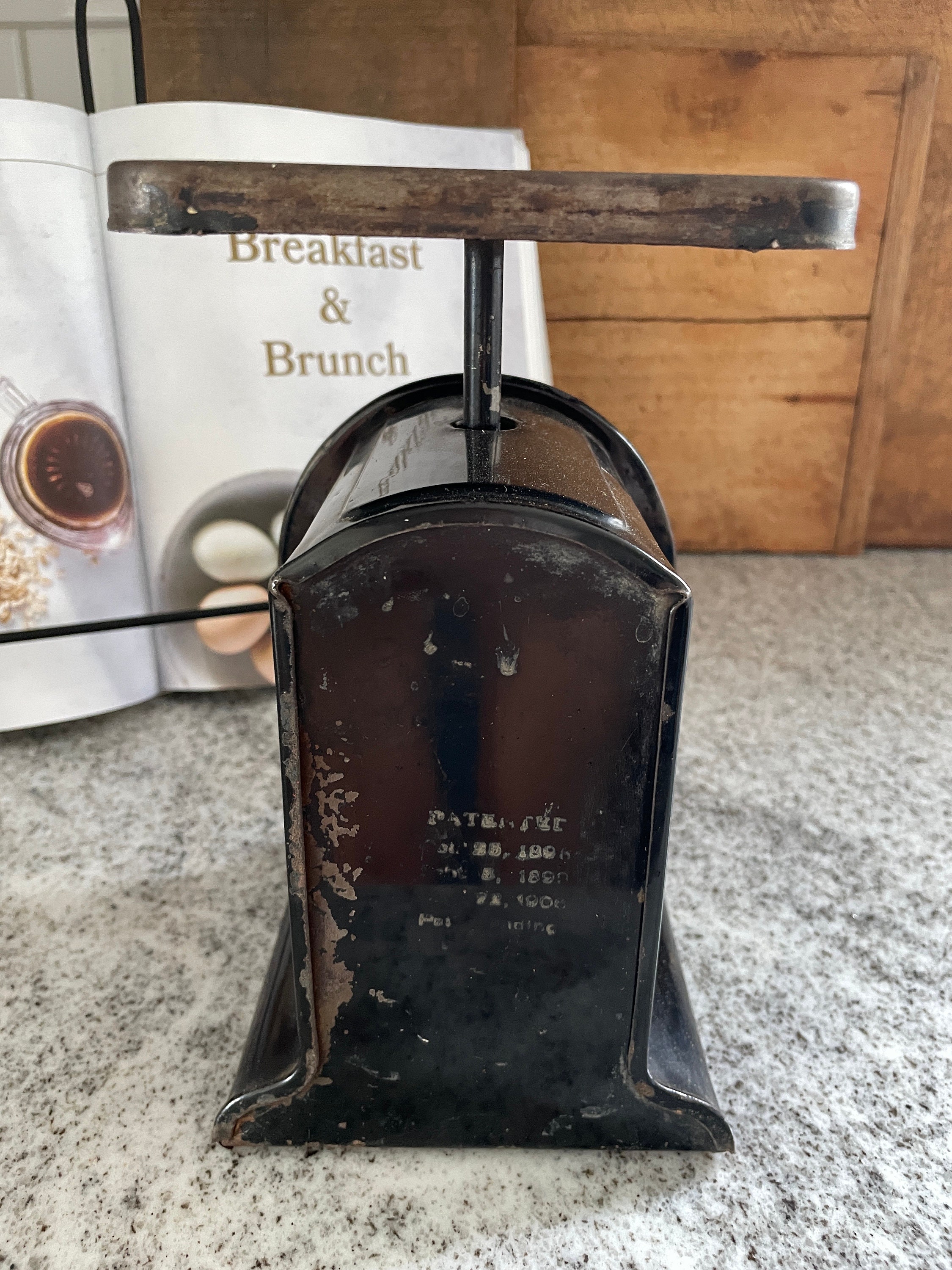 Kitchen Scale, Black Kitchen Scale, Vintage Kitchen Scale Kitchen Scale, Black Kitchen Scale, Vintage Kitchen Scale