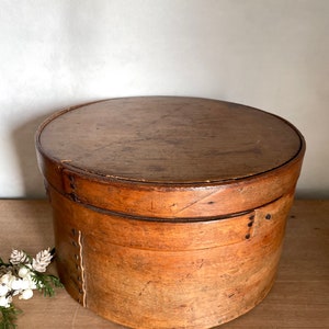 Vintage Round Cheese Box, Cheese Box, Antique Wood Box, Vintage Wood Box, Wood Box, Farmhouse Decor, Antique Cheese Box, Primitive