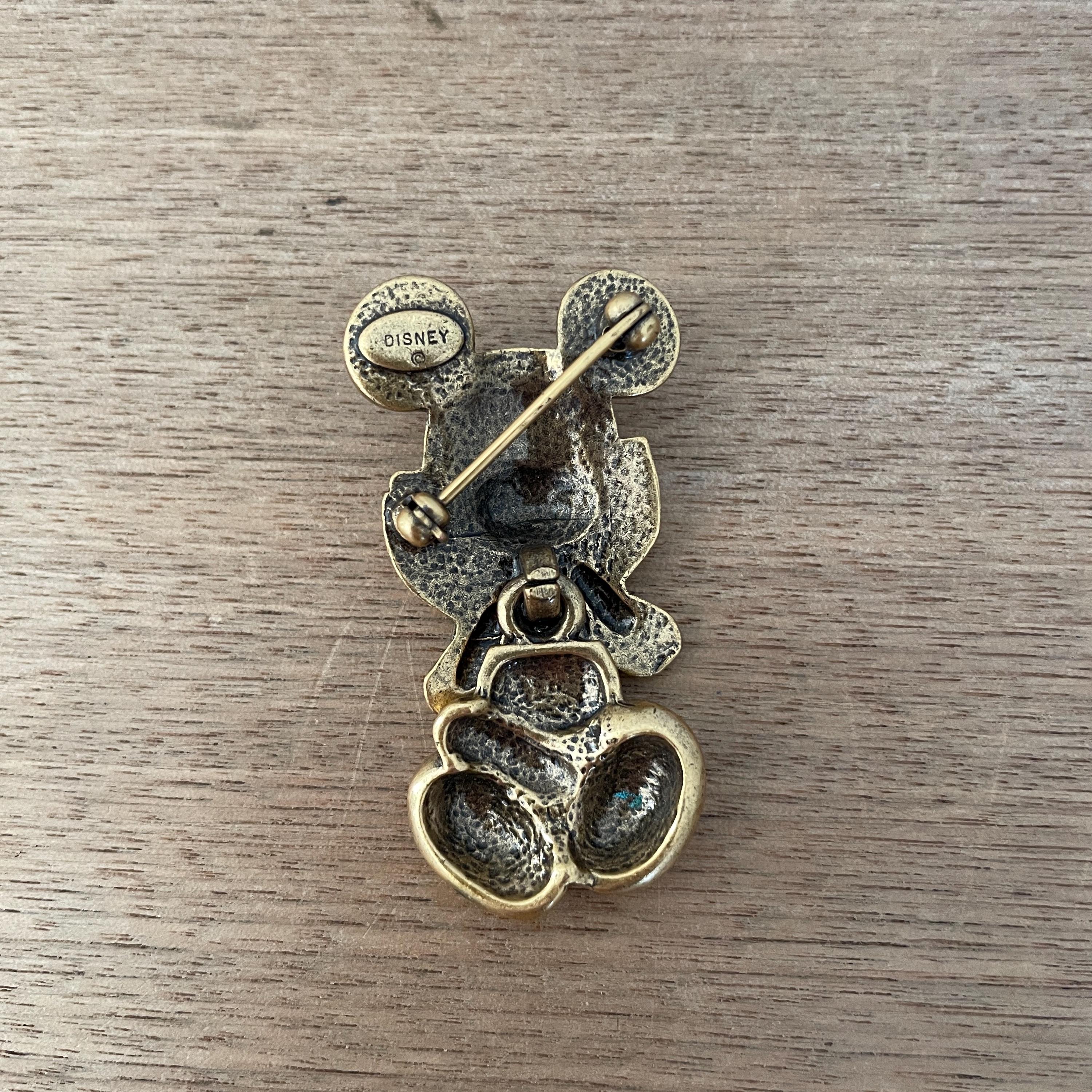 ミッキーマウス ブローチ ディズニー ブローチ コレクタブル