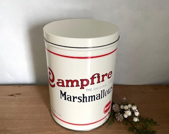Antique Becker's Marshmallow Tin, Marshmallow Tin Cleveland OH