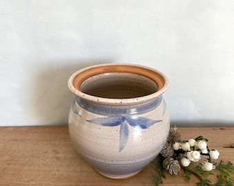ヴィンテージの青と白の陶器ボウル - 6インチ - サイン入り - Etsy 日本