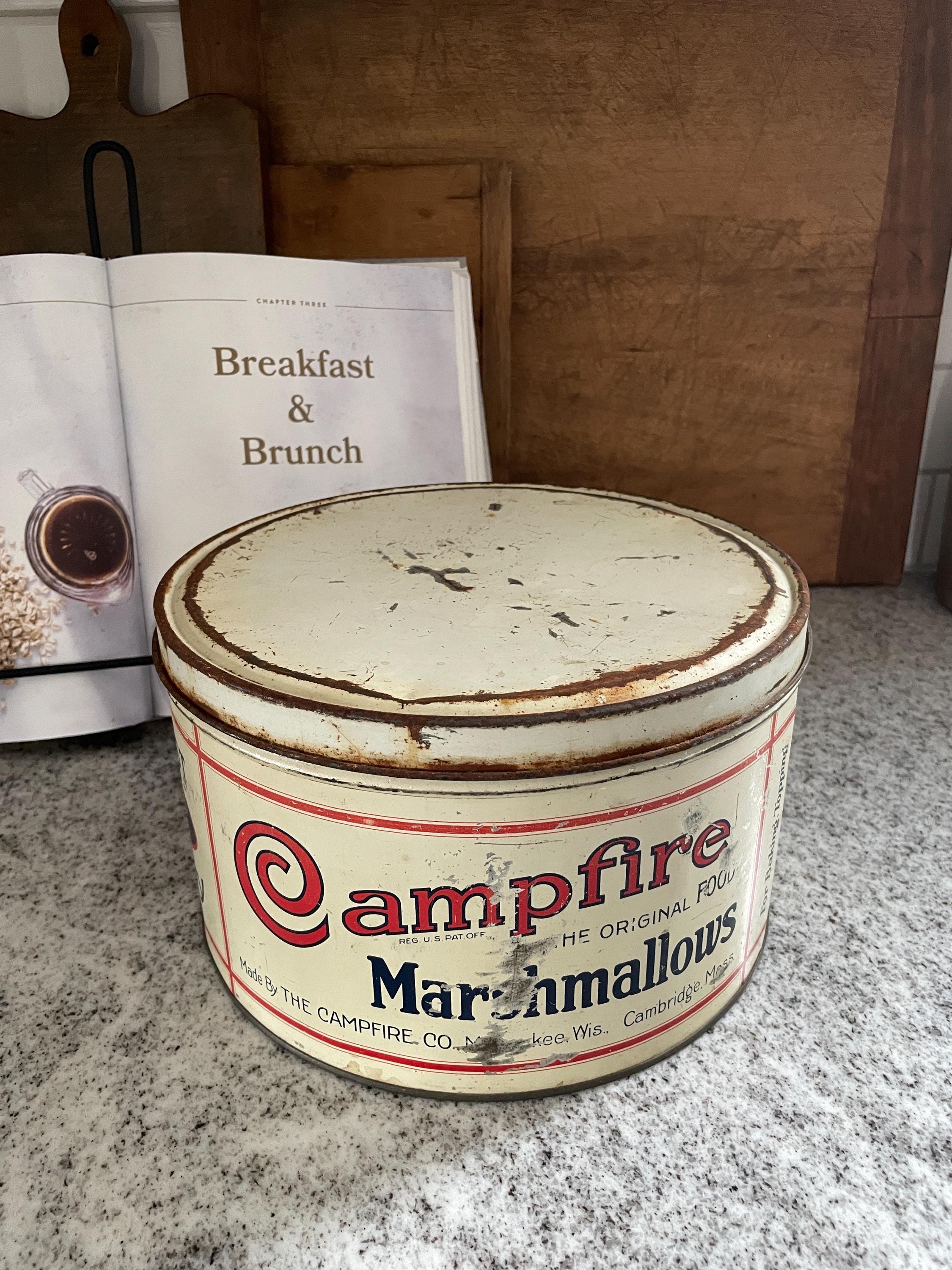Campfire Marshmallow Tin - Etsy