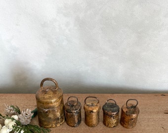 Set klokken, gouden klokken, vintage klokken, vintage decor, antiek decor