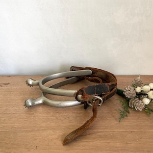 Pair of Riding Spurs Vintage Cowboy Spurs Vintage Western Decor Western Memorabilia Ranch Decor Western Ranching Rustic Decor