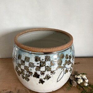 Handmade Glazed Pottery Bowl Studio Pottery decorative Bowl Blue Pottery Bowl Potrery Vase Shelf Decor Coffee Table Decor