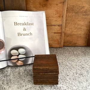 Handmade Wood Coasters, Set of 8 Coasters, Wood Coasters, Handmade Wood