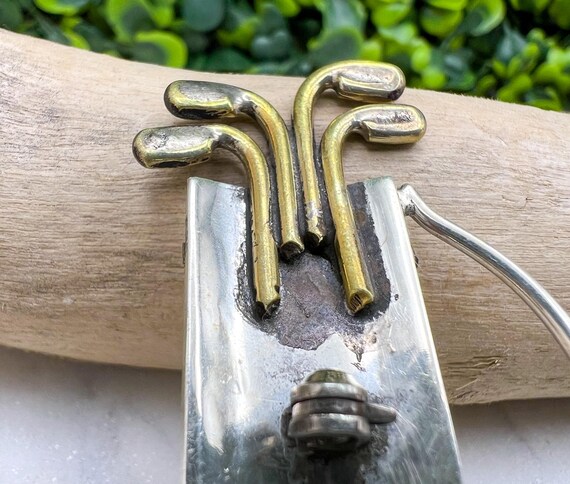 Square Purple Gem Statement Ring,  Sterling Silve… - image 9