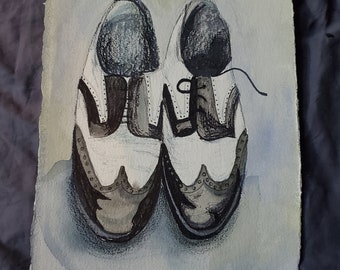 Zapatos de dos tonos