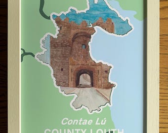 County Louth-kunstafdruk | Muurdecoratie St. Lawrence Gate, Ierland