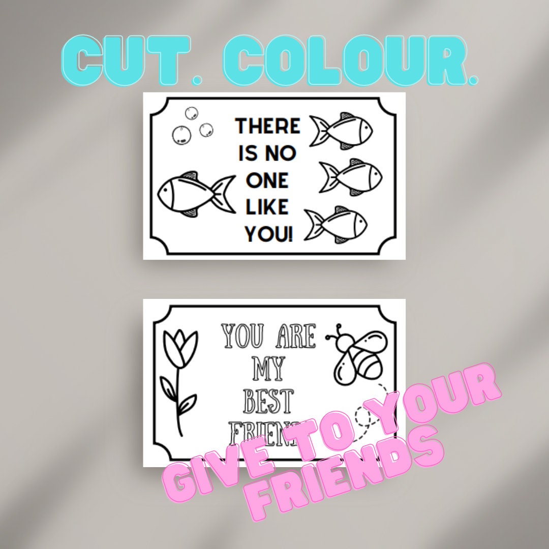 Kindness Cards | Printable Compliment Cards | 16 Cards - Etsy