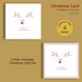 Printable Christmas Card Digital Download Printable, Bifold, Flat, New ...