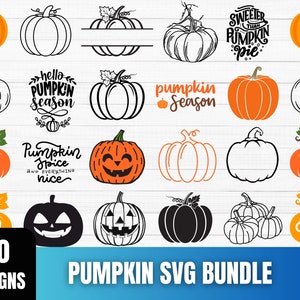 Pumpkin SVG Bundle, Pumpkin svg bundle ,DXF, Halloween, pumpkin svg, Pumpkin SVG, Halloween Svg, Pumpkin Silhouette, Fall Pumpkin Svg png