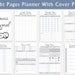 Fitness Journal Printable, Minimalist Editable 9 Pages Fitness Tracker ...