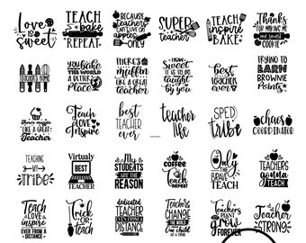 teacher pot holder Svg bundle, teacher Svg, pot holder Svg, kitchen SVG, cooking SVG, baking Svg, teacher appreciation, gift idea, handmade