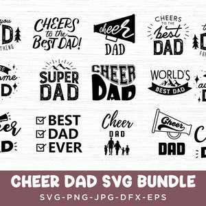 Cheer Dad svg for shirt, Cheer Dad Svg bundle, Cheer Dad SVG, Cheer Dad PNG, Cheerleader Svg, Cheerleading Svg, Cheer Shirt Svg, Cheer Life