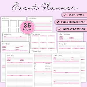 event planner, event planning template, party planner, event organizer, event schedule planner, event management tool, celebration planner