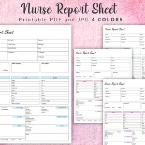Nursing Report Sheet Med Surg, Nursing Brain, Nurse Report Sheet ICU, RN Report, Printable Nurse Report Sheet, Patient Assessment, ICU Nurse