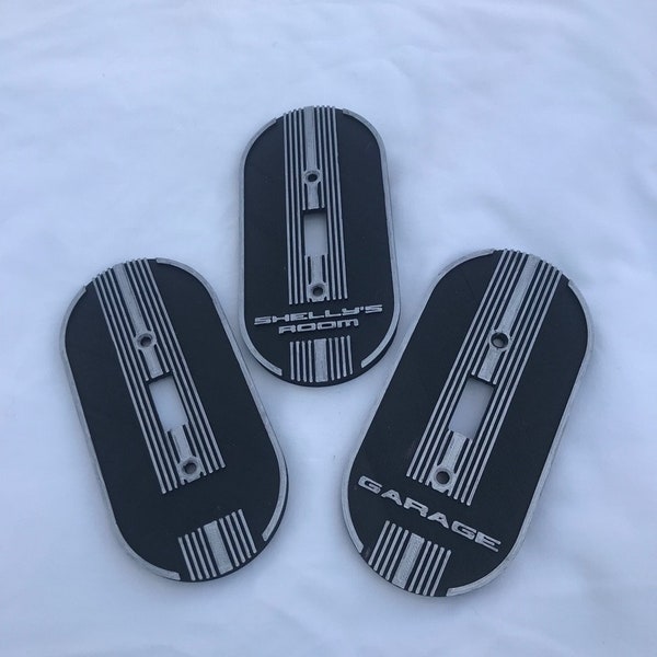 Muscle Car Air Cleaner Styled Light Switch Cover
