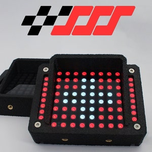 SuperFlag - シミュレーション レーシング LED ディスプレイ - iFlag、スポッター、Rpm、タイヤ温度。その他にも多数！