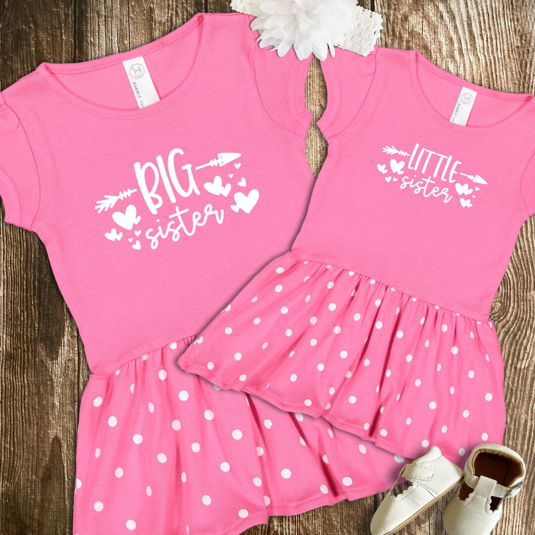Matching Sister Dresses, Little Sister, Big Sister, Sisters Dresses — free download