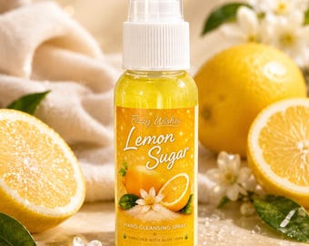 Hand Cleansing Spray | Perfume Inspired Hand Mist | Aloe Vera Travel Spray | Luxury Scented Mist