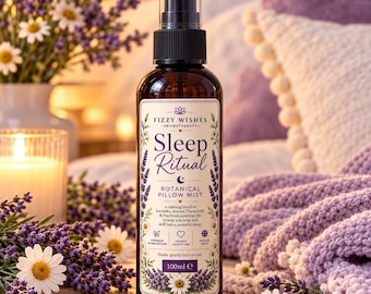 Sleep Ritual Botanical Pillow Mist – Lavender, Roman Chamomile & Patchouli – 100ml