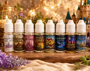 Magically Scented Pure Fragrance Oils for Diffusers 10g | inspired By Disney Parks/ Resorts/ Snacks/ Memories
