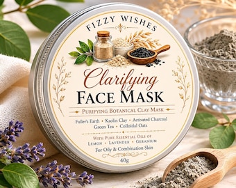 Clarifying Botanical Clay Mask for Oily & Combination Skin