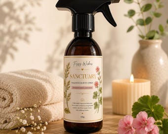 Sanctuary Magnesium Body Spray – Frankincense & Geranium | 150g