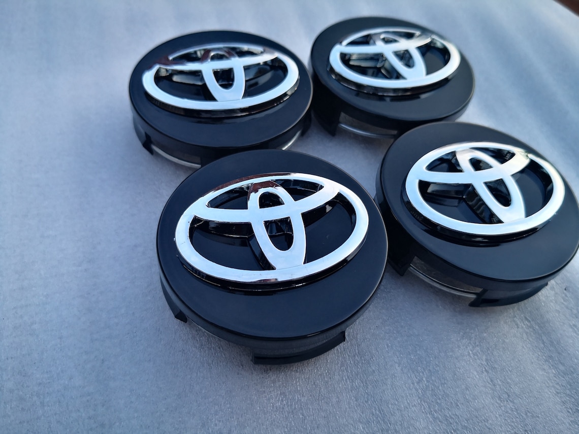 Toyota Alloy Wheel Center Caps 61mm Badges Hub Emblem for Etsy