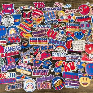 Kansas sticker pack (choose your own!) NEW DESIGNS