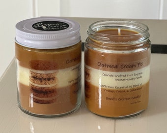 Oatmeal Cream Pie Aromatherapy Candle (9 oz.)