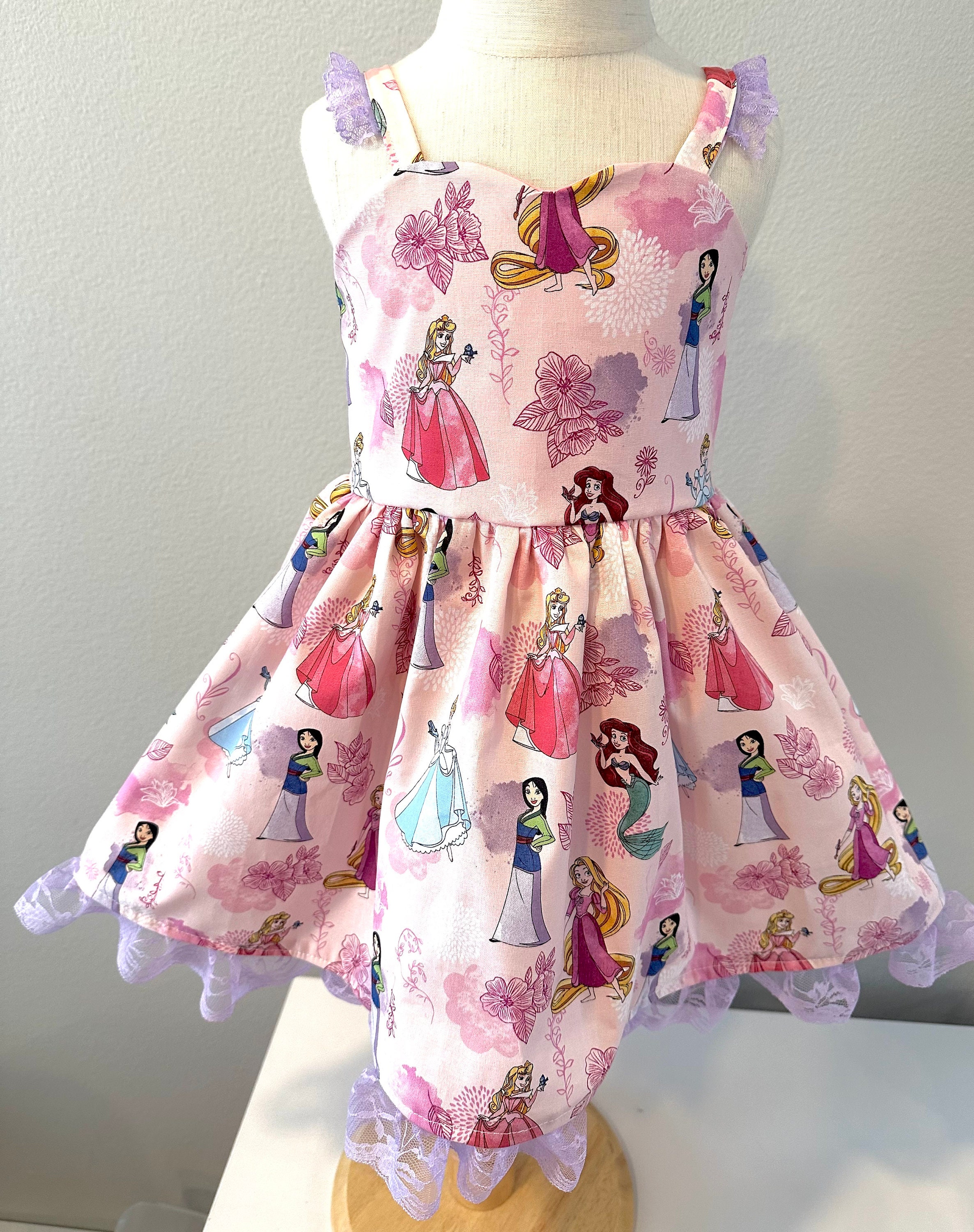 100% Cotton Princess Dress - Etsy