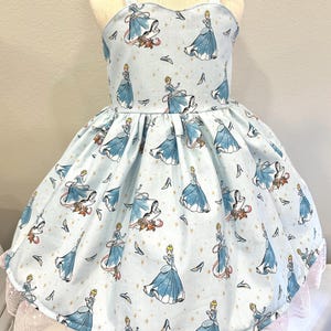 Toddler Disney Cinderella dress, girl dress, Halloween, Birthday dress, toddler dresses, Personalized, Babygirl Dresses, Special Event