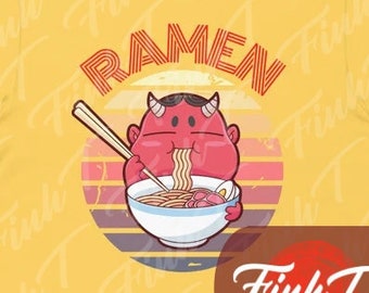 Camiseta de ramen: regalo gastronómico para los amantes de los fideos japoneses