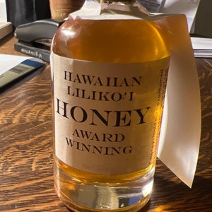 Hawaiian Raw Honey - Rare Liliko&#39;i 4oz
