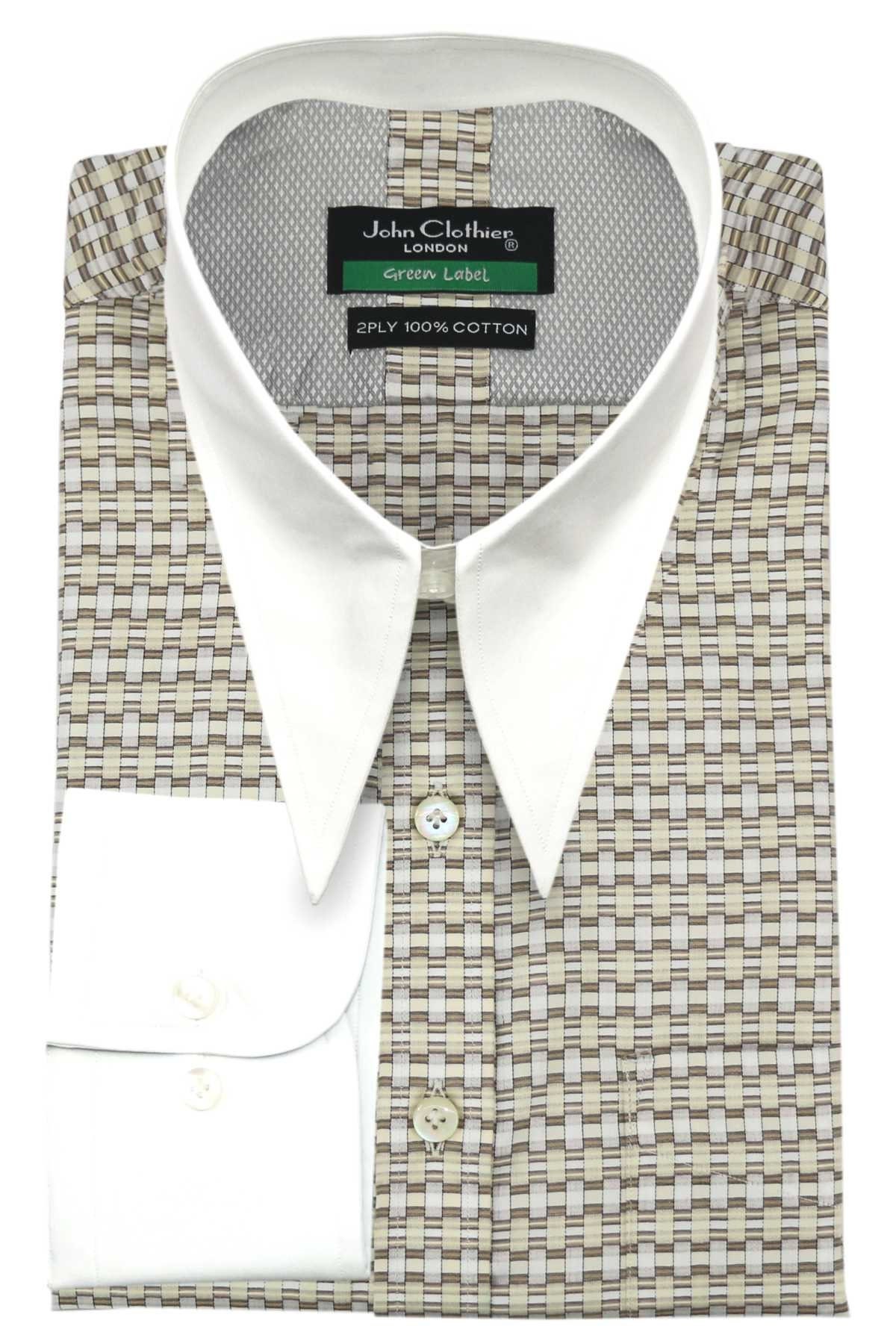 Pointed Collar Shirt - Etsy Canada