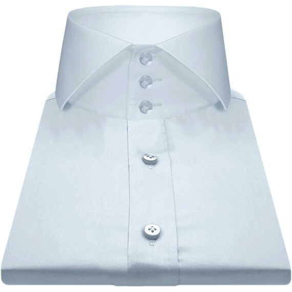 extreme cutaway collar shirt